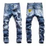 dsquared2 sexy twist printed denim rave on pocket